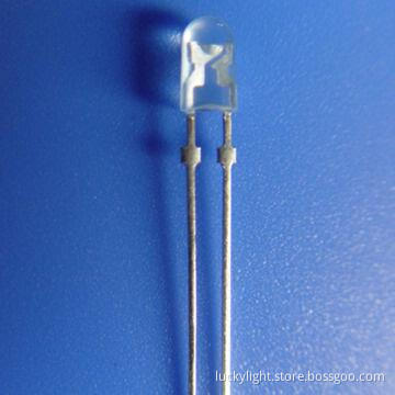 43mm Oval Blue LED with 470nm Wavelength, 110/40 Degrees